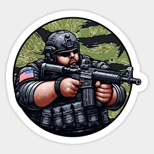 Tactical Fatman Sticker